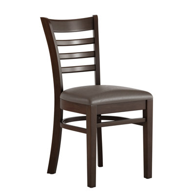 Lyman Ladder Back Wooden Restaurant Chair