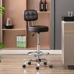 Tabouret de bar avec repose-pieds