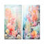 Aquarelle corail pastel - Ensemble de 2 décorations murales corail sous l'eau-1715918706