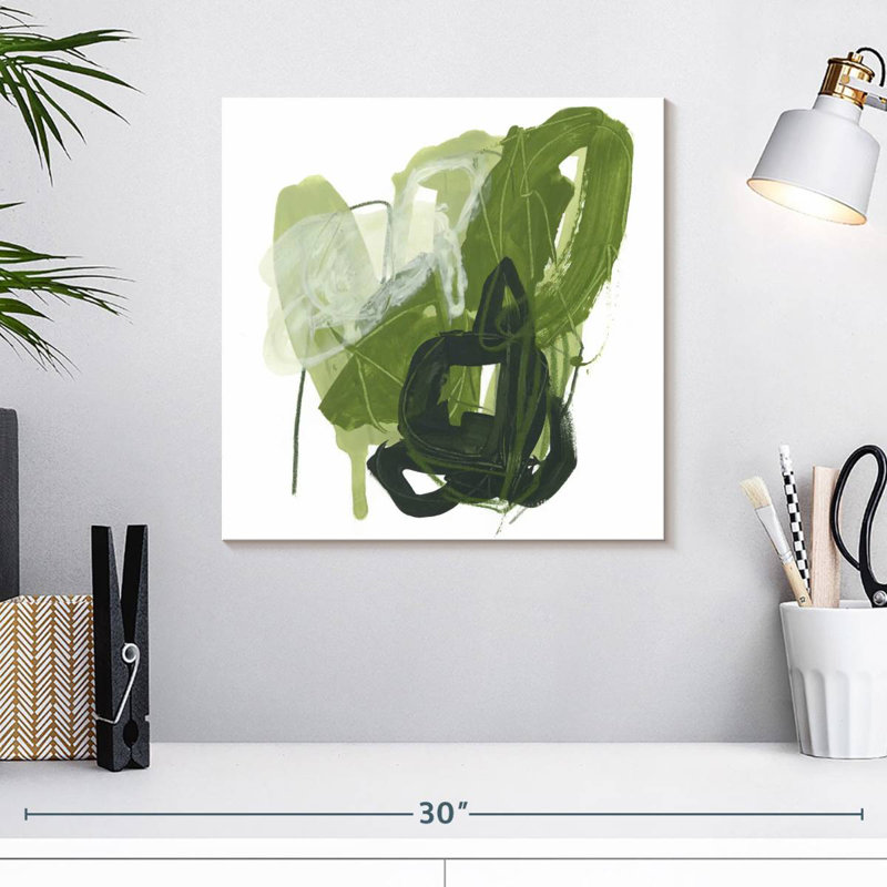 Jade Schematic I, 16" H x 16" W