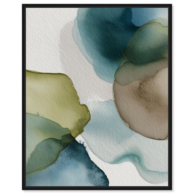 «Moss and Mineral Forms IV», reproduction d'art sur toile par Art Remedy