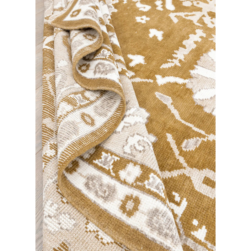 Tapis en laine tissé à la main Hattusa
