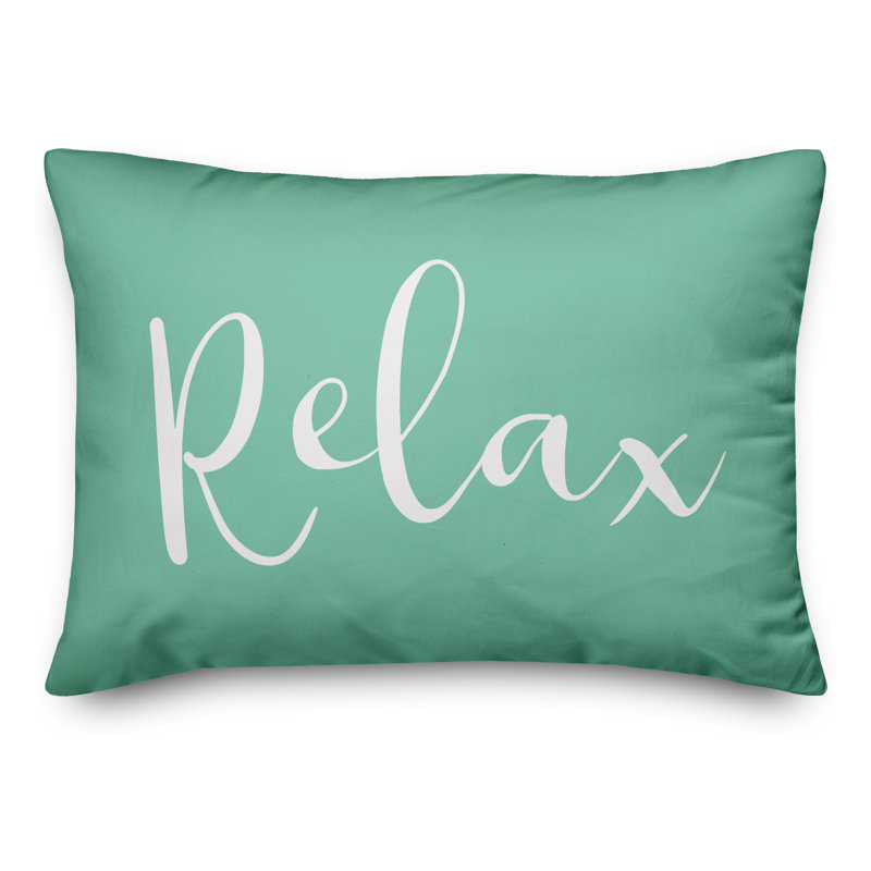 Outdoor Throw Pillow, Mint Green