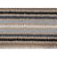 Tapis de couloir en polypropylène brun clair / jaune touffeté à la machine Penellope-617641624