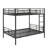 Roomy Full-Size Metal Bunk Bed-114346444