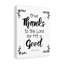 Thanks To The Lord 1 Chron 16:34 - Wrapped Canvas Print-1822702434