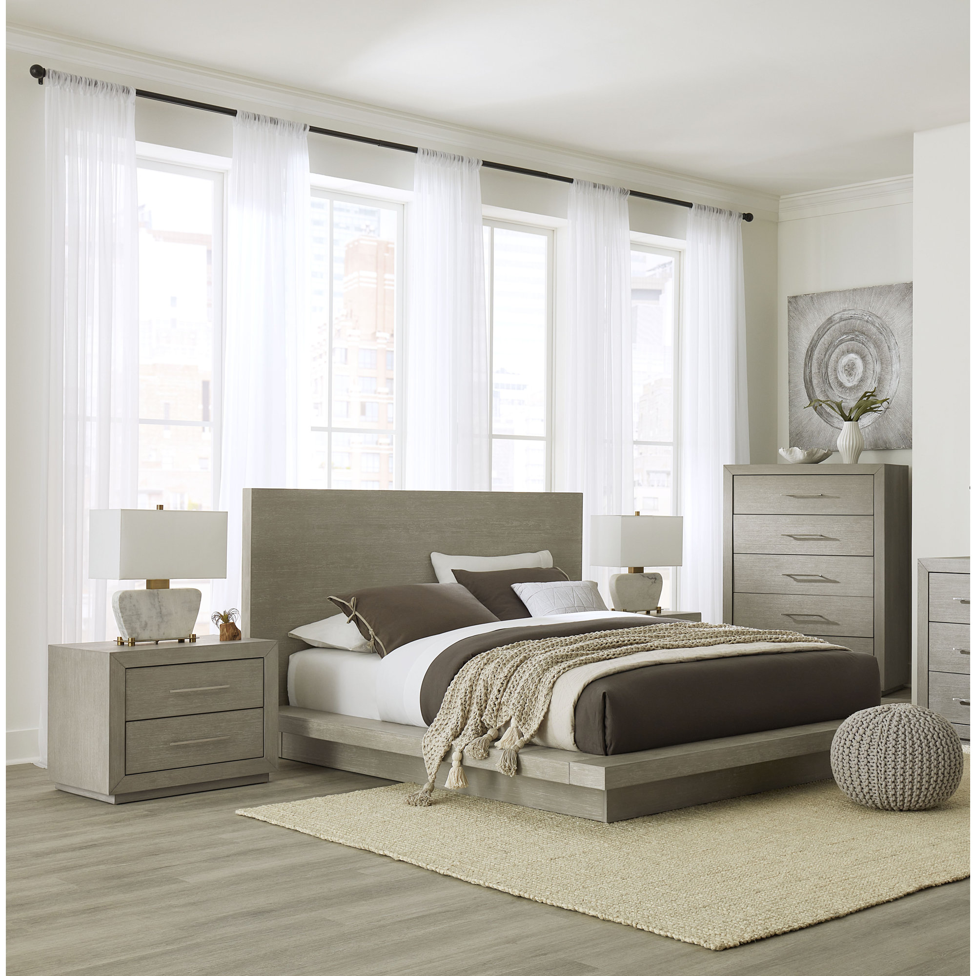 2 - Drawer Nightstand