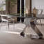 Modern Microlite Stone Dining Table Sets-104469958