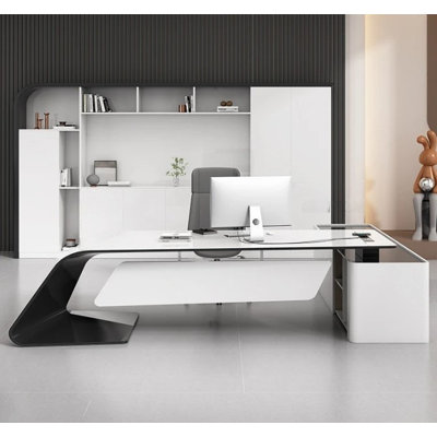 Chett L-Shaped Executive Desk