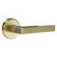 Flat Passage (Hall & Closet) Door Lever with Round Rosette-581204752-580718031