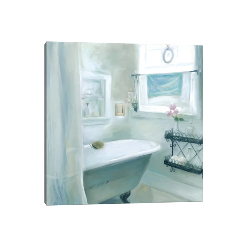 Tranquility by Carol Robinson - Wrapped Canvas Painting, 45.72 cm H x 45.72 cm W x 1.91 cm D