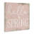 Rustic Hello Spring Canvas Wall Art by Daphne Polselli-196651871