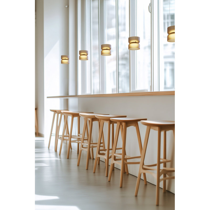 Totem Mini Up And Down Light Opal Glass Shades AMB/AMB  (Amber/Amber)  (E Shade Amber/ E Shade -  Amber), Amber