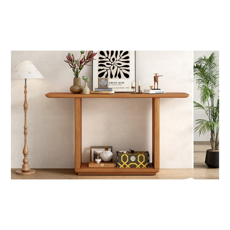 Console Mirod Elegant Minimalist, Naturel