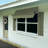 Awntech New Orleans Acrylic Fabric Fixed Awning with Iron Spear Arms-28213140-28213390