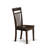 5 Piece Dining Room Table Set Includes a Round Kitchen Table with Pedestal and 4 Dining Chairs, 42x42 Inch, Cappuccino-1405634772-1384797867-1384797856