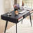 Home Office Desk with USB Ports and Power Outlet-408734410