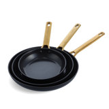 GreenPan Reserve Healthy Ceramic Nonstick, 8", 10" And 12" Frypan Set