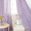 Paire de rideaux semi-transparents avec passe-tringle Rayna-73625233-73625234