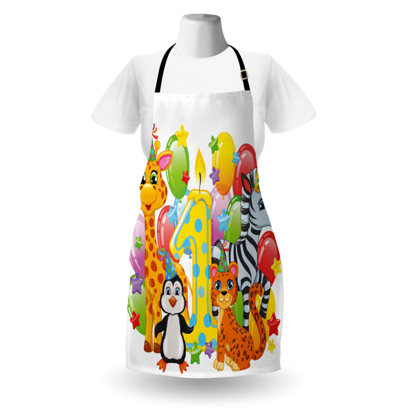 No Pattern Bib Apron