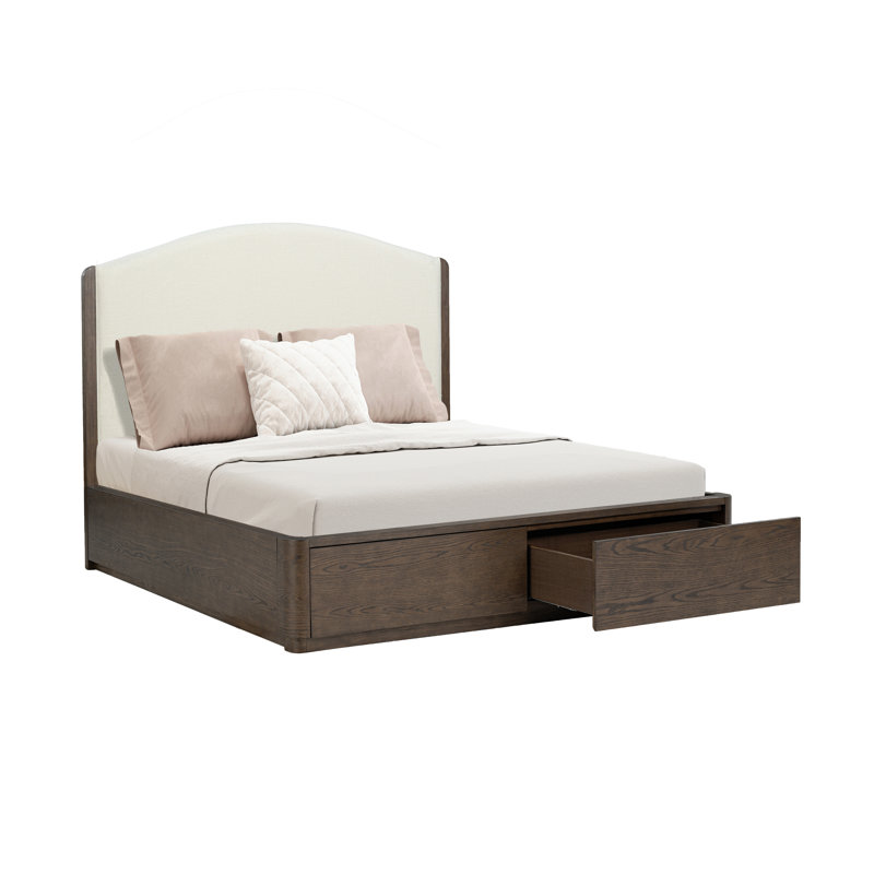 Athens Upholstered Storage Bed, Queen