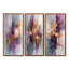 Mauve liquide encre Prismatic Maze I - encre liquide, impression sur toile, 3 pièces-810167885-810167874-810167884