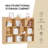 Ebern Designs White Cube Bookshelf, Wood Bookcase With 3 Tier Open Shelves, 10-cube Minimalist Storage Shelf For Living Room, 43.3" W X 35.4" H-1674634514