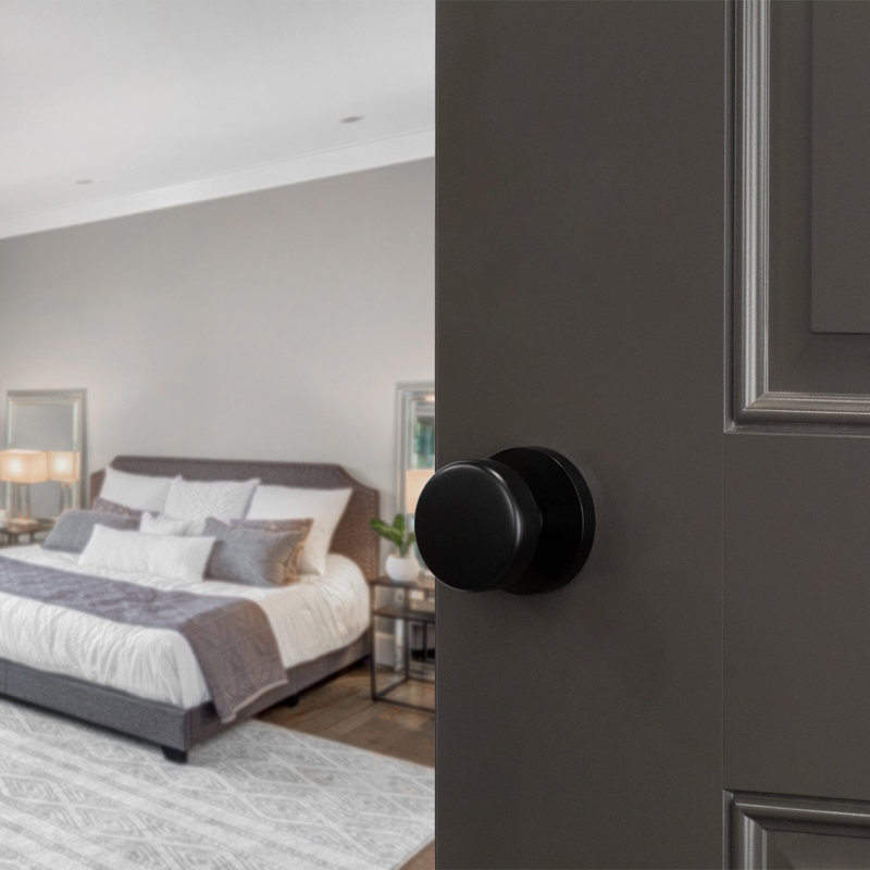 Bouton Bravura 936-6 Passage Nashville avec Contemp. Rond US19, Noir
