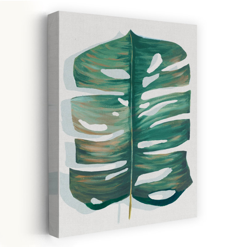 Art moderne moderne abstrait tropical tropical, H 48 po x l 32 po