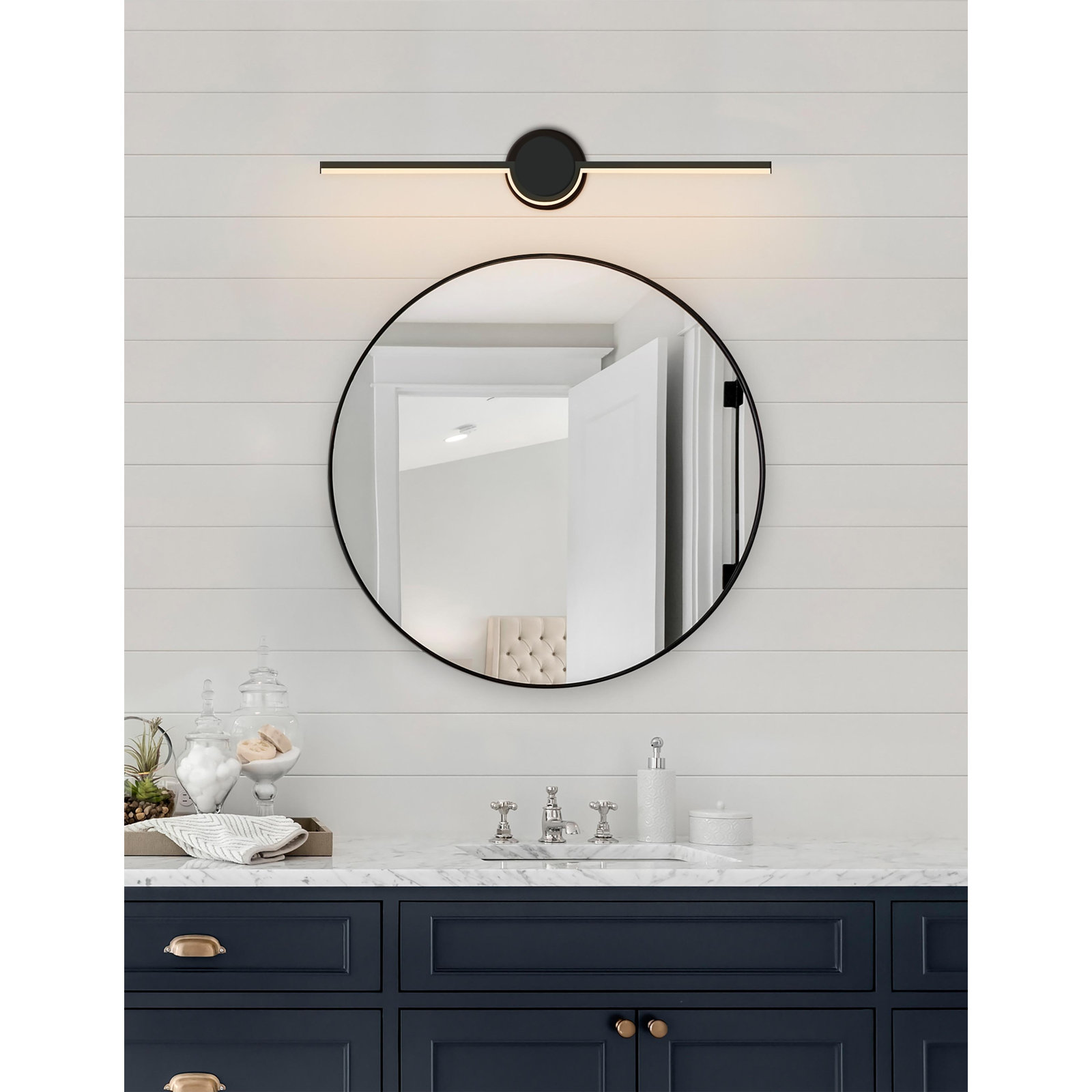 Vita Single Dimmable LED Bath Bar