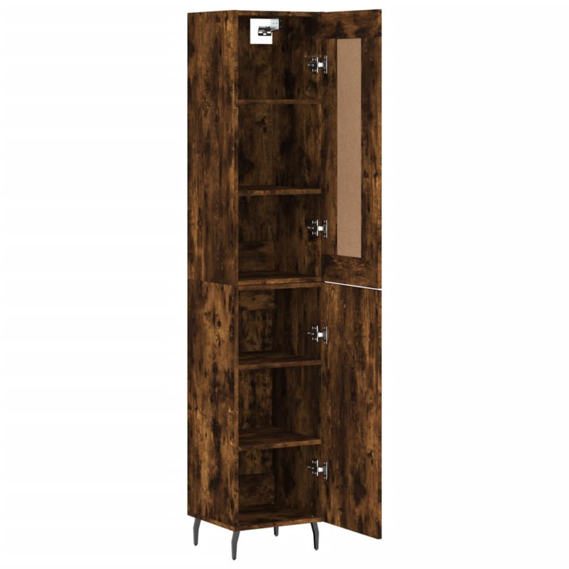 34.5cm Sideboard, Smoked Oak