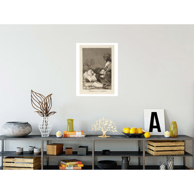 Obsequio á el maestro. (A gift for the master.) by Francisco de Goya - Giclee Print