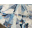 Geometric Area Rug in Ice