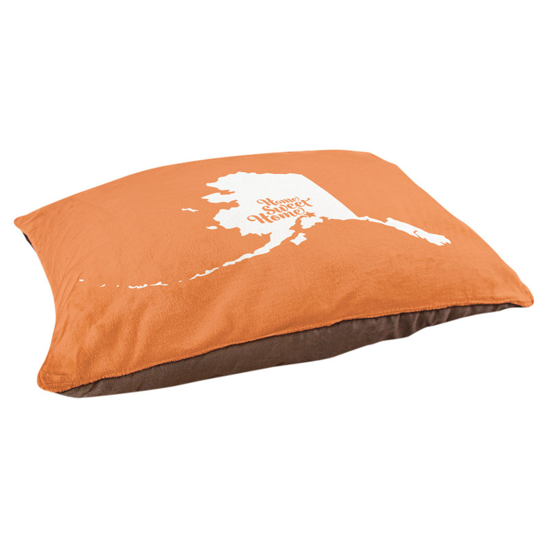 Coussin intérieur pour chien d’intérieur doux ancrage, Petit (l 28 po x P 18 po x H 6 po), Rose