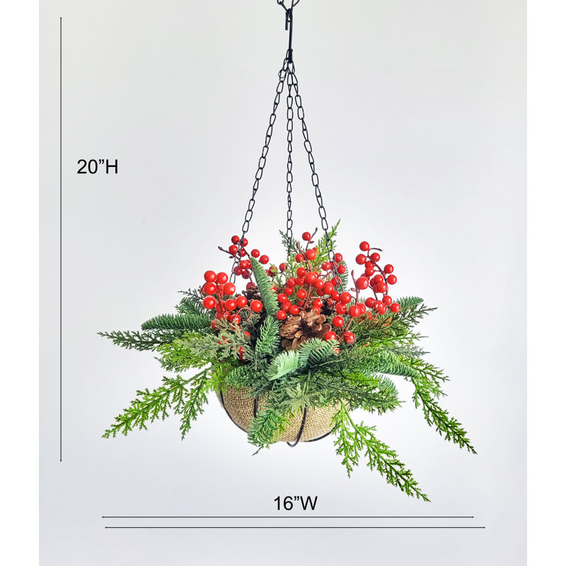 Panier suspendu Christmas Berry