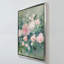 "Romantic Rendezvous Florals I" par Julia Purinton, reproduction sur toile dans un cadre flottant blanc-110965706-110965710