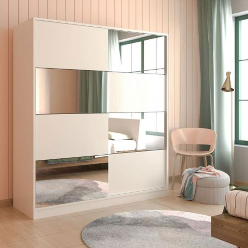 Tariffville 2 Door Manufactured Wood Wardrobe