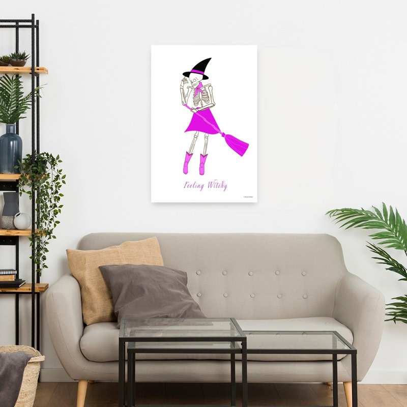 Feeling Witchy by Rachel Nieman - Wrapped Canvas Print, 60.96 cm H x 40.64 cm W