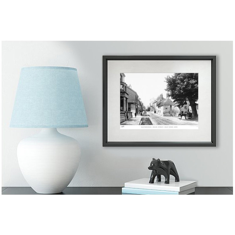 Eastbourne, High Street, Old Town 1890 by Francis Frith - Single Picture Frame Print, 45cm H x 60cm W x 2.3cm D