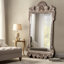 Miroir biseauté traditionnel décoratif de pleine longueur Sybel