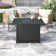 Elijah Square Steel Propane Smokeless Fire Pit Table with Hidden Fuel Tank