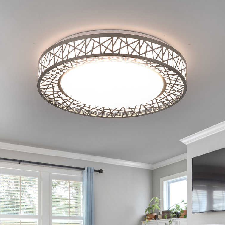 Chic Iron Bird's Nest LED Ceiling Light 5-Class Dimmble