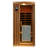 KISRAIS Low EMF One Person Far Infrared Red Cedar Indoor Sauna Room