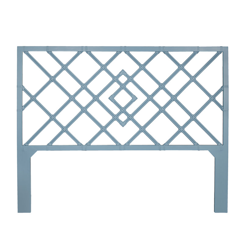 Darien Headboard, King, Pool Blue