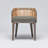 Palms 19'' H Upholstered Mahogany Armchair-90795056-91437434