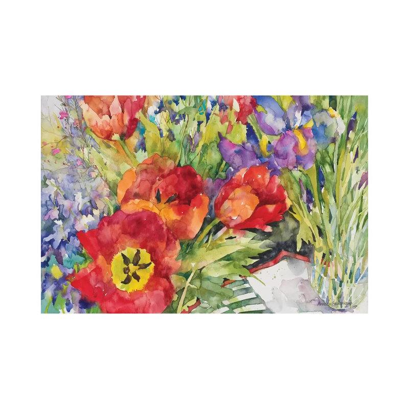 At Their Peak 1 Piece Wrapped Canvas Painting, 20.32 cm H x 30.48 cm W