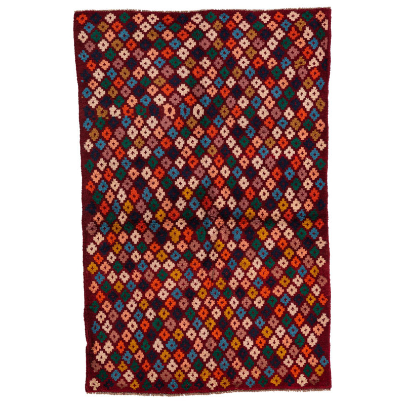 Tapis bordeaux Nunez