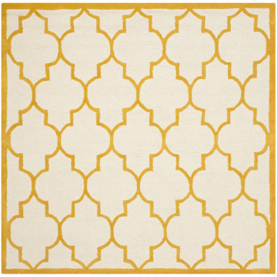 Cannen Hand Tufted Wool Geometric Rug