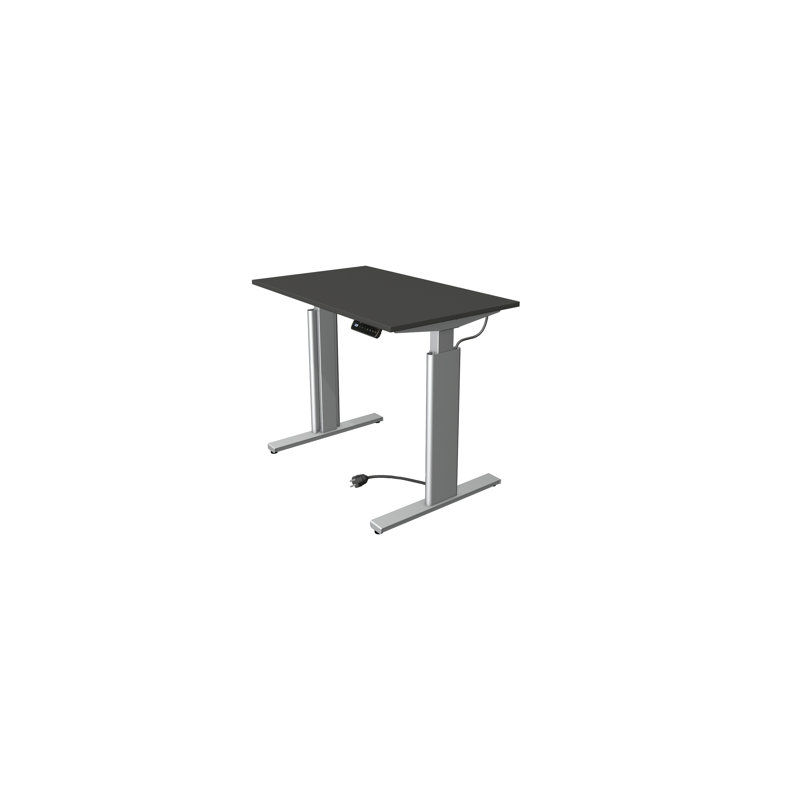 Thaler Adjustable Standing Desk, Anthracite, 120cm H x 100cm W x 60cm D