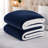 Sherpa Fleece Throw Blanket, Dual-Sided Plush Sherpa & Soft Fleece, Lightweight Microfiber Polyester Blanket for Couch, Sofa, Bed & Travel